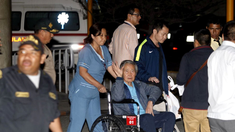 Perus Ex-Staatschef Alberto Fujimori verlässt Krankenhaus nach Begnadigung