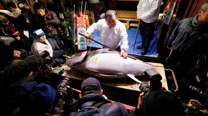 Exorbitanter Preis für PR-Aktion: Thunfisch in Japan für 270.000 Euro ersteigert