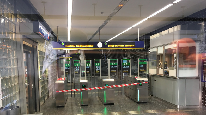 Gegenstand explodiert vor U-Bahn-Station in Stockholm: Ein Schwerverletzter