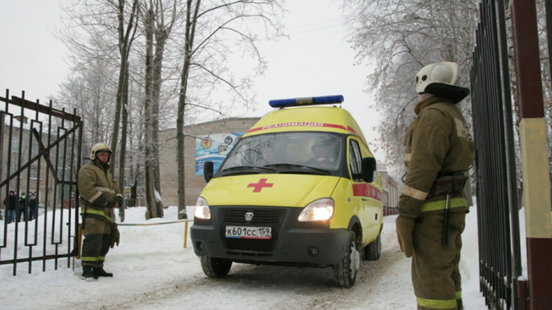 13 Verletzte bei einer Messer-Attacke in einer russischen Schule
