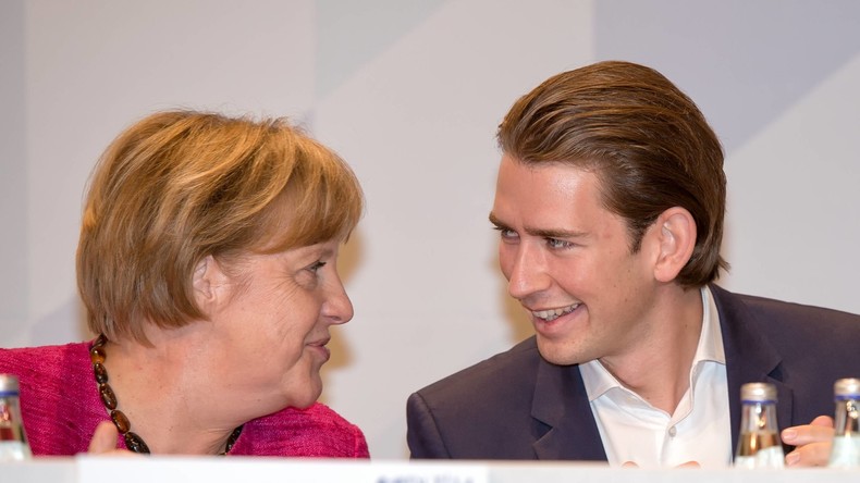 LIVE: Kanzlerin Merkel und der österreichische Bundeskanzler Kurz halten Pressekonferenz in Berlin