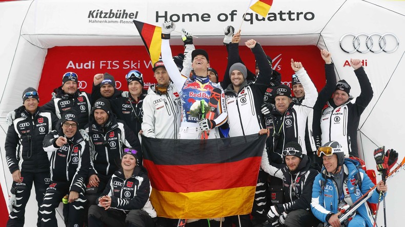 Erster deutscher Streif-Champion seit 39 Jahren - Skirennfahrer Dreßen holt Triumph in Kitzbühel 
