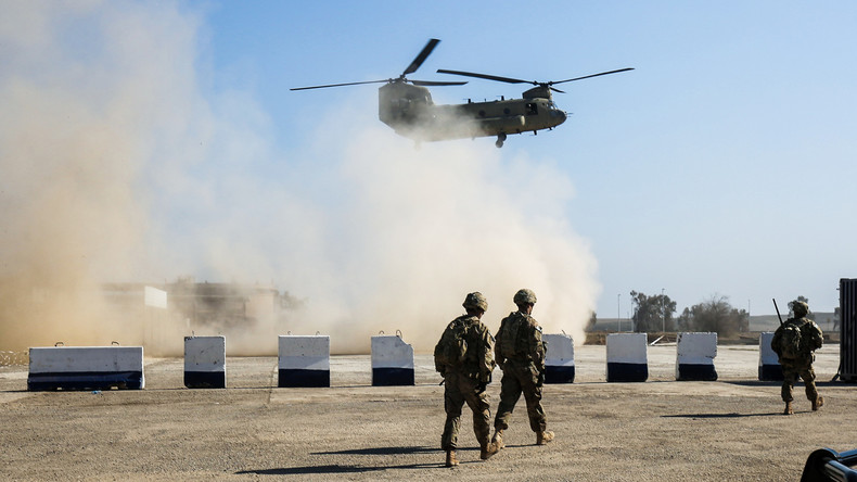 US-Hubschrauber töten "versehentlich" Verbündete bei Einsatz im Irak 