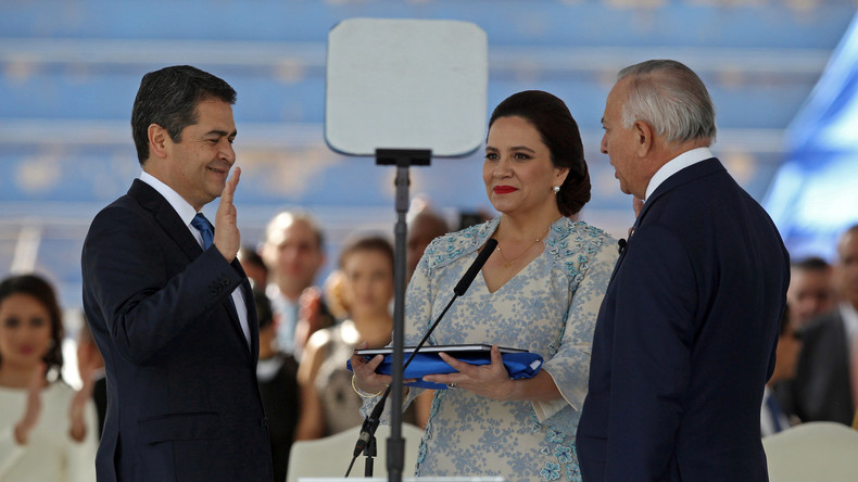 Honduras' Präsident nach umstrittener Wahl im Amt vereidigt