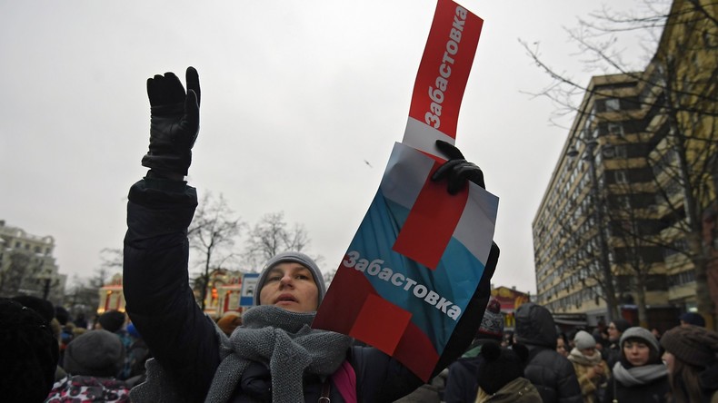 Landesweiter "Wählerstreik" in Russland – Oppositionsführer Nawalny festgenommen
