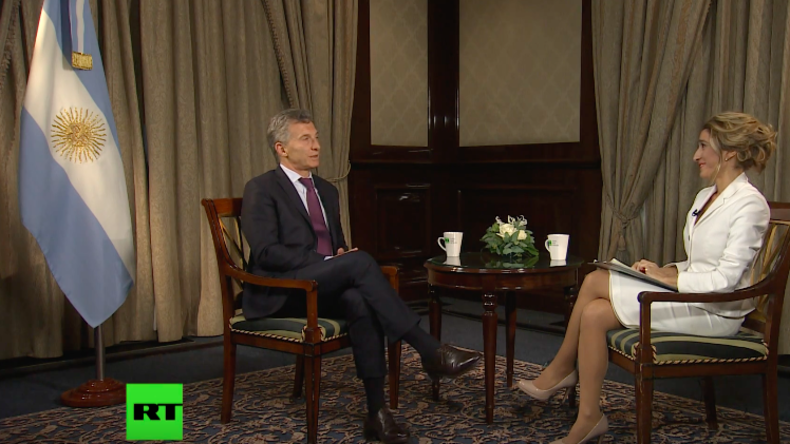 Exklusiv-Interview mit Argentiniens Präsidenten Macri: "Strategische Partnerschaft mit Russland"