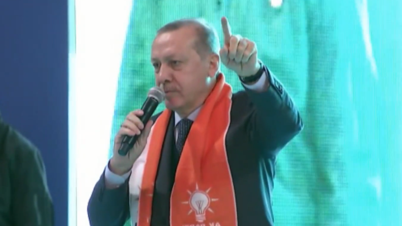 "Ein Land ist nur ein Mutterland, wenn man dafür stirbt" - Erdogan feuert Afrin-Operation an