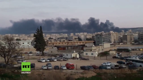 Türkische Offensive in Afrin: Erste Bilder aus dem Kampfgebiet
