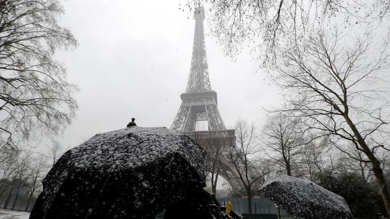 Schlechte Nachrichten für Touristen: Paris macht Eiffelturm wegen Winterwetters dicht