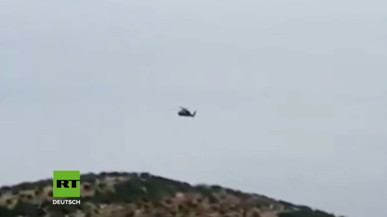 Syrien: Video soll zeigen, wie Kurden türkischen Hubschrauber abschießen