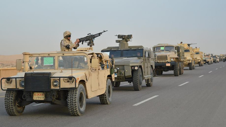 Ägyptische Armee nimmt 400 Terrorverdächtige bei Antiterroreinsatz fest