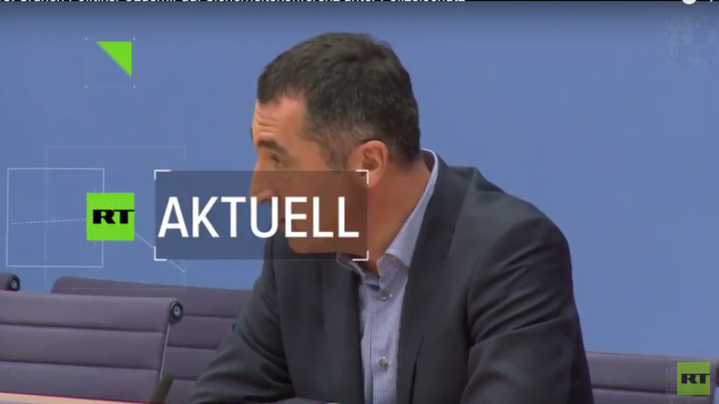 MSC: Polizeischutz für Cem Özdemir bei Münchner Sicherheitskonferenz (Video)