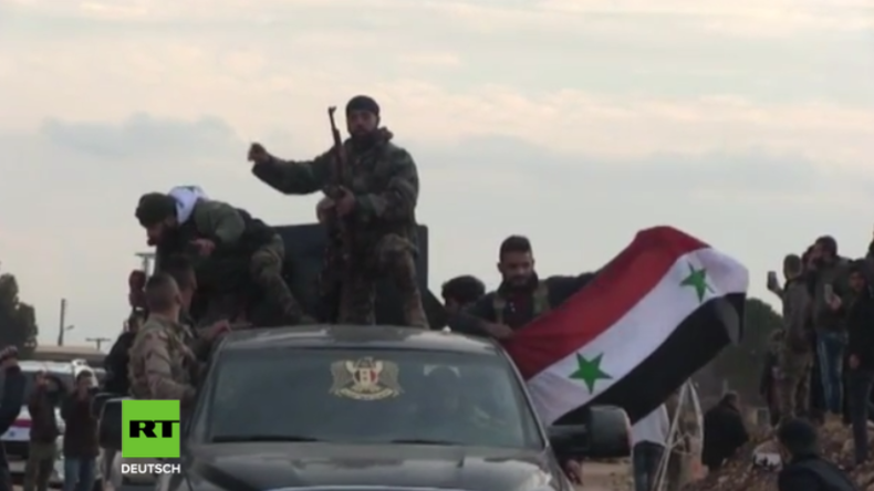 Syrische Truppen erreichen Afrin - Türkei bombardiert und will Konvoi zurückgedrängt haben