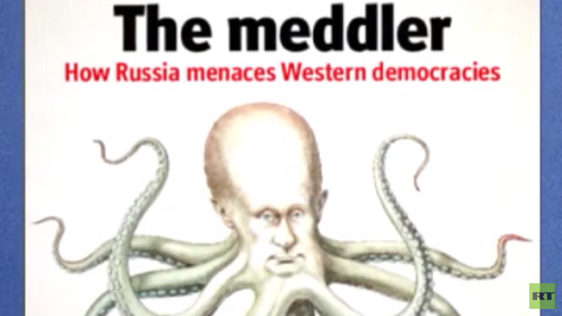Putin als "Krake" – Die Propagandatricks aus der Mottenkiste (Video)