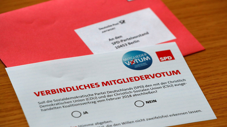 SPD: Mitglieder stimmen für GroKo