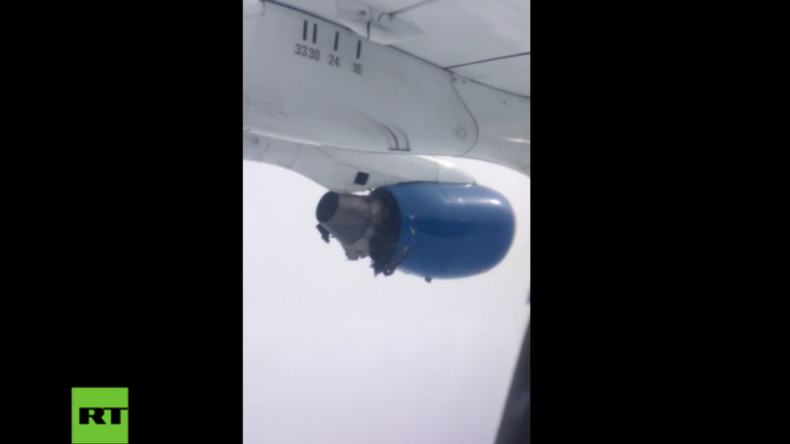 Wenn Du glaubst, dass Dein Flugzeug abstürzt - Horrormoment auf Video festgehalten
