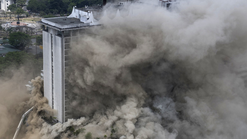 Touristenhotel in Manila in Flammen - mindestens vier Tote, mehrere Personen noch eingeschlossen