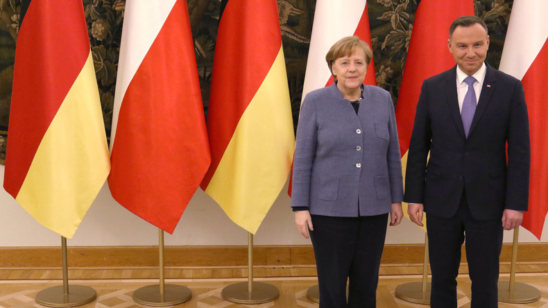 Merkel in Polen: Neue Harmonie dank der Gefahr aus dem Osten