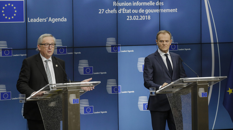 LIVE: Tag 1 des Europäischen Gipfeltreffens: Pressekonferenz von Tusk und Juncker