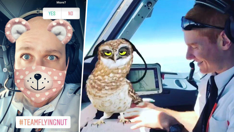 Selfies in 9.000 Metern Höhe: EasyJet-Piloten amüsieren sich während des Fluges mit Snapchat-Spiel