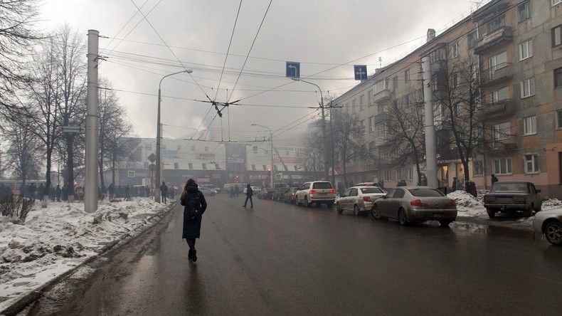 Russland: Drei Kinder und eine Frau sterben bei Großbrand in Einkaufszentrum  