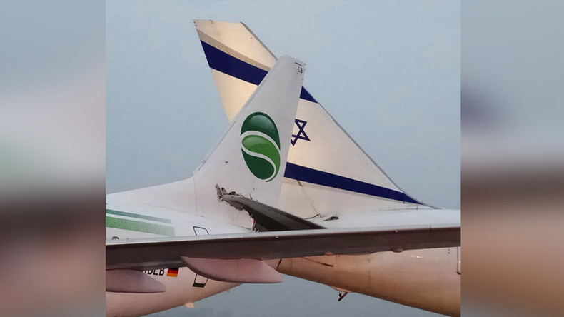 Germania-Flugzeug stößt am Boden mit israelischem Flugzeug zusammen – hoher Sachschaden