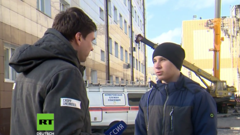 Es gab auch Helden in Kemerowo: 17-Jähriger rettete blind drei Kinder aus brennendem Gebäude