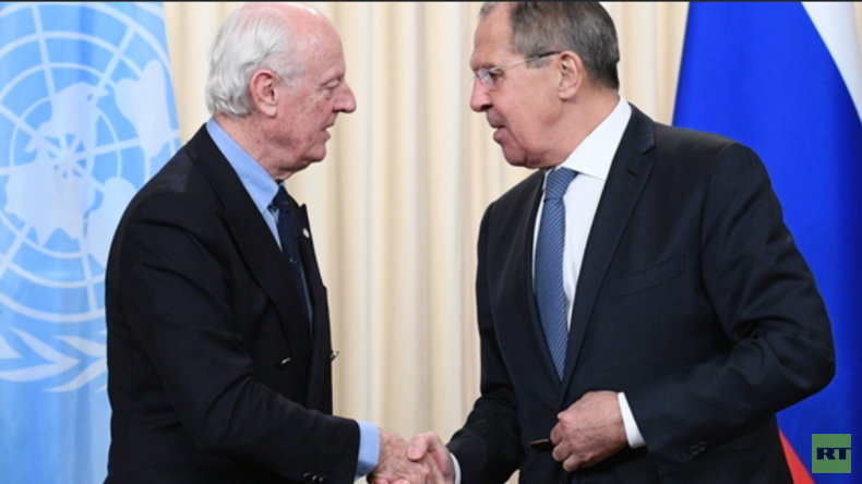LIVE: Lavrov und de Mistura halten gemeinsame Pressekonferenz in Moskau über Syrien ab