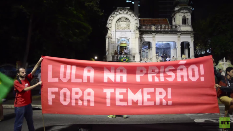 Brasilien: Tausende Menschen fordern Inhaftierung von Lula da Silva