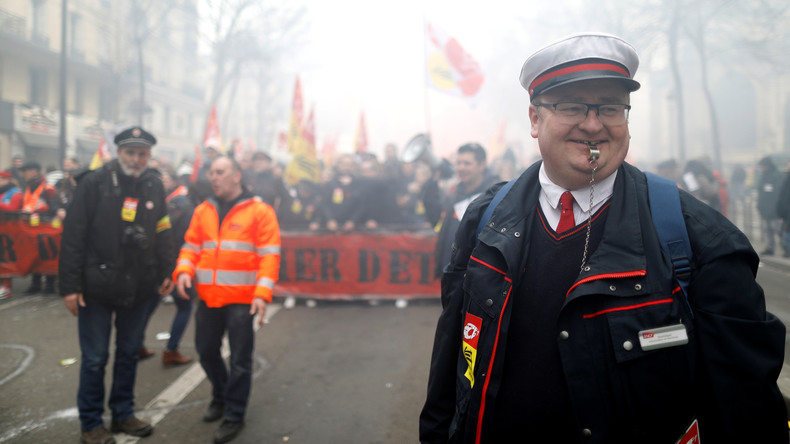 Frankreich: Streikende Eisenbahner können auf breite Solidarität in der Bevölkerung zählen