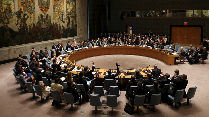 Video: UN-Sondersitzung zum angeblichen Giftgaseinsatz in Syrien 