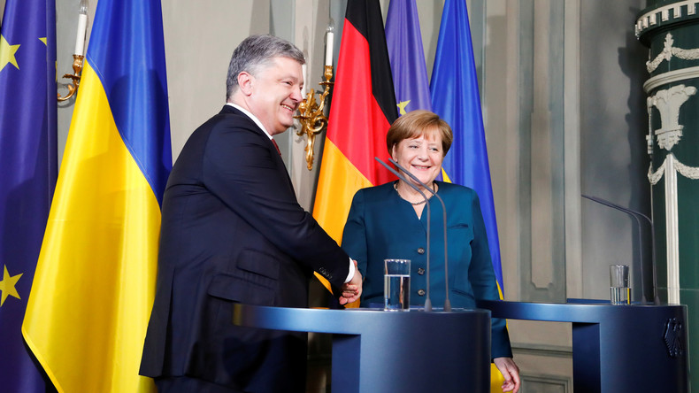 LIVE: Angela Merkel und Petro Poroschenko halten gemeinsame Pressekonferenz in Berlin