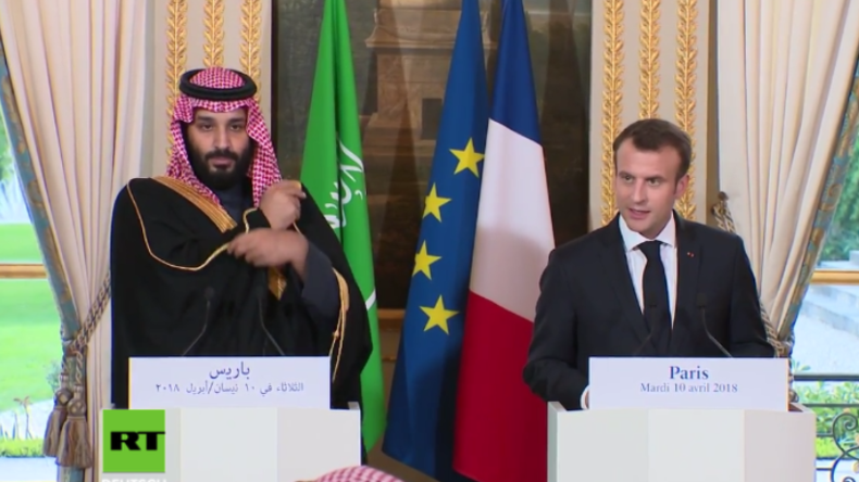 In Absprache mit den USA: Macron sieht Möglichkeit für Angriffe auf syrische Chemiewaffenstätten