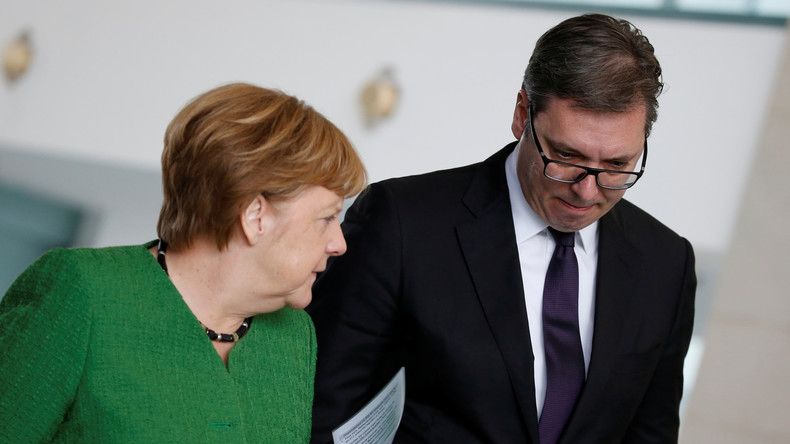 Serbiens Präsident Vučić in Berlin: "Schmerzhafte Entscheidungen" warten auf dem Weg in die EU