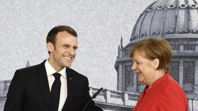 Macron trifft Merkel in Berlin: Schönes Wetter, aber kein eitel Sonnenschein