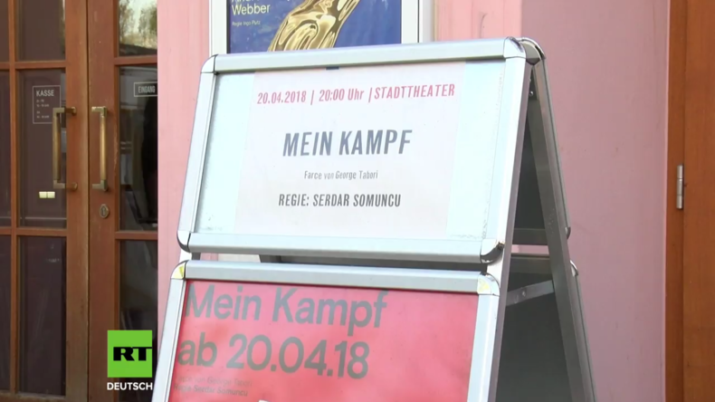Deutschland: Theaterpremiere von "Mein Kampf" an Hitlers Geburtstag