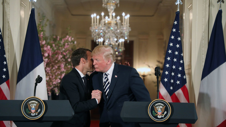 Macron: Frankreich will mit den USA an einem neuen Atomabkommen mit dem Iran arbeiten