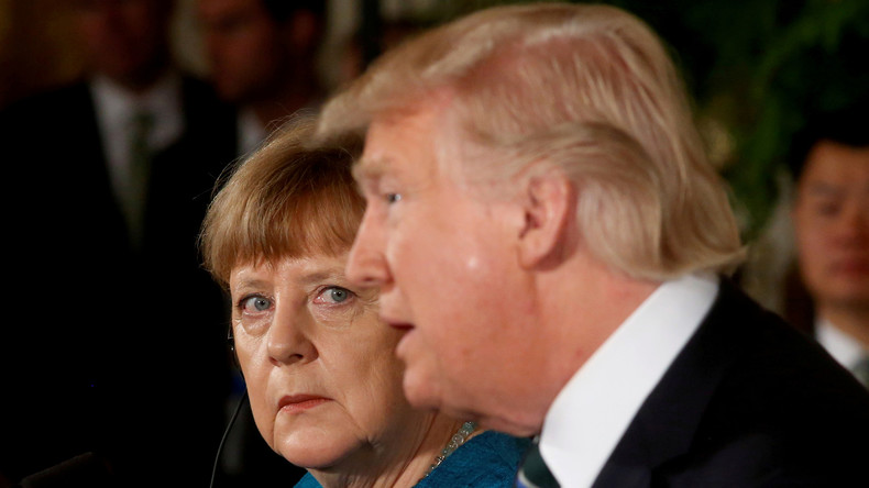 Missstimmung vor Merkel-Visite: Trump betrachtet Europäer nicht mehr als "Amerikas wahre Freunde"