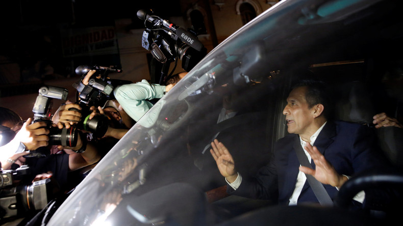 Perus Ex-Präsident Ollanta Humala und seine Frau verlassen Untersuchungshaft 