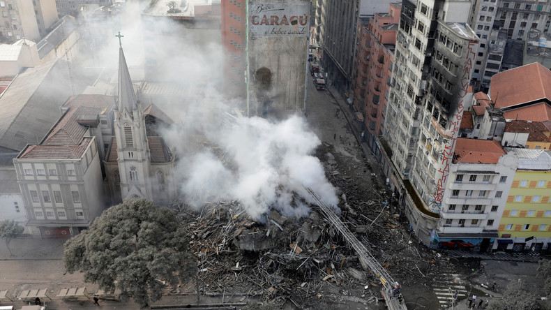 Mindestens 45 Vermisste nach Hochhausbrand in São Paulo - Familienstreit der Auslöser?