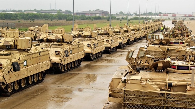 "Gefechtsbereit" -  USA schicken neue Panzerbrigade nach Osteuropa