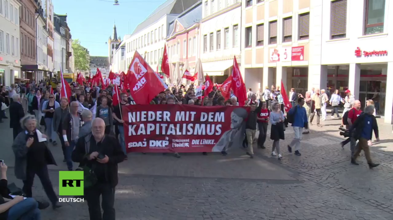 Deutschland: Proteste zum 200. Geburtstag in der Karl-Marx-Heimatstadt Trier