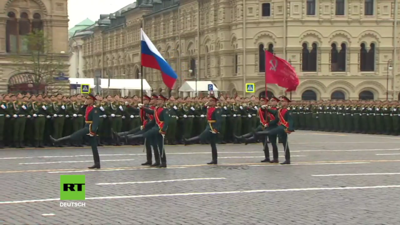 Russland: Generalprobe für die Sieges-Parade auf dem Roten Platz