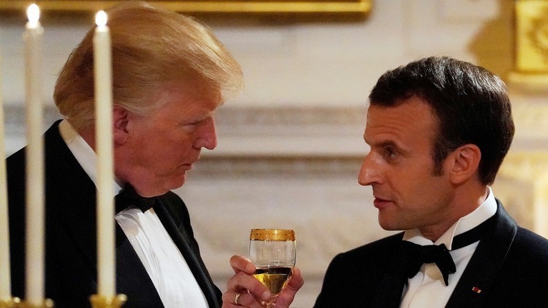 Macron will kein Interventionist sein, wünscht aber enge Militär-Zusammenarbeit mit USA