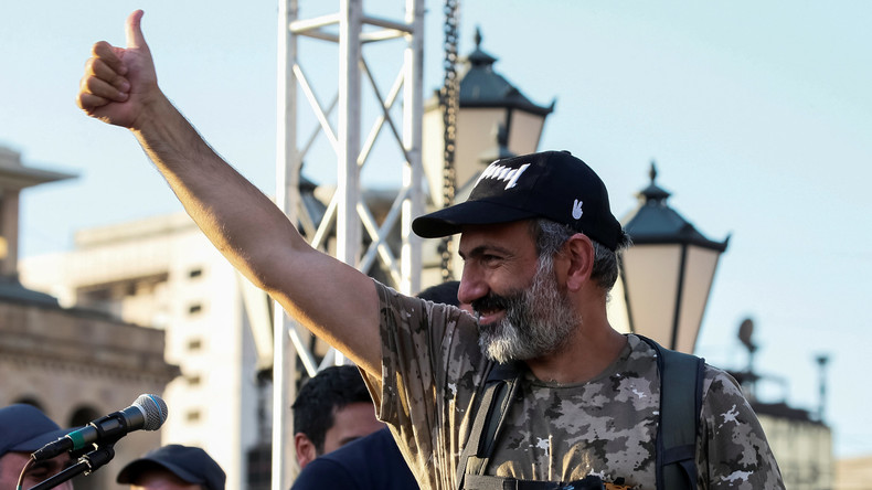 Armenischer Protestführer Paschinjan zum Premierminister gewählt 