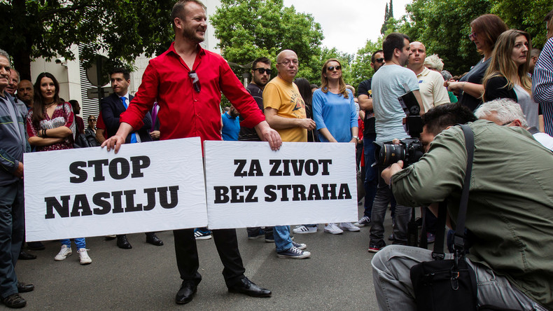 Proteste nach Attacke auf Enthüllungsjournalistin in Montenegro