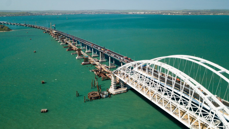 Vorzeitig fertig: Am 15. Mai wird die Krimbrücke feierlich eröffnet
