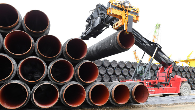 Bau der Pipeline Nord Stream 2 startet im Greifswalder Bodden 