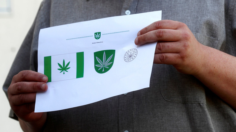 Alles im grünen Bereich: Bezirk in Estland führt Flagge mit Cannabisblatt ein