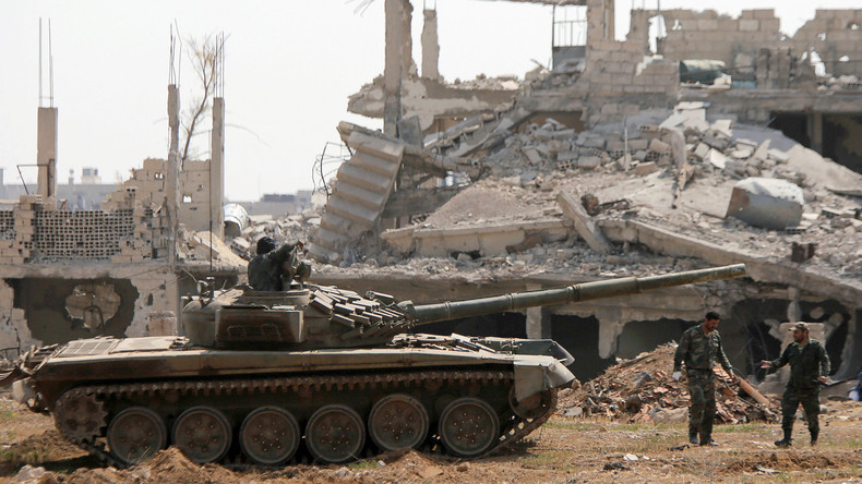 Syrische Regierungsarmee vernichtet letzte IS-Positionen in Vororten von Damaskus 